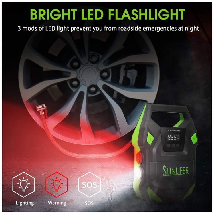 de-Ar-Portatil-12V-com-luz-LED-Digital-150-PSI-SUNLIFER-Air-foto-1