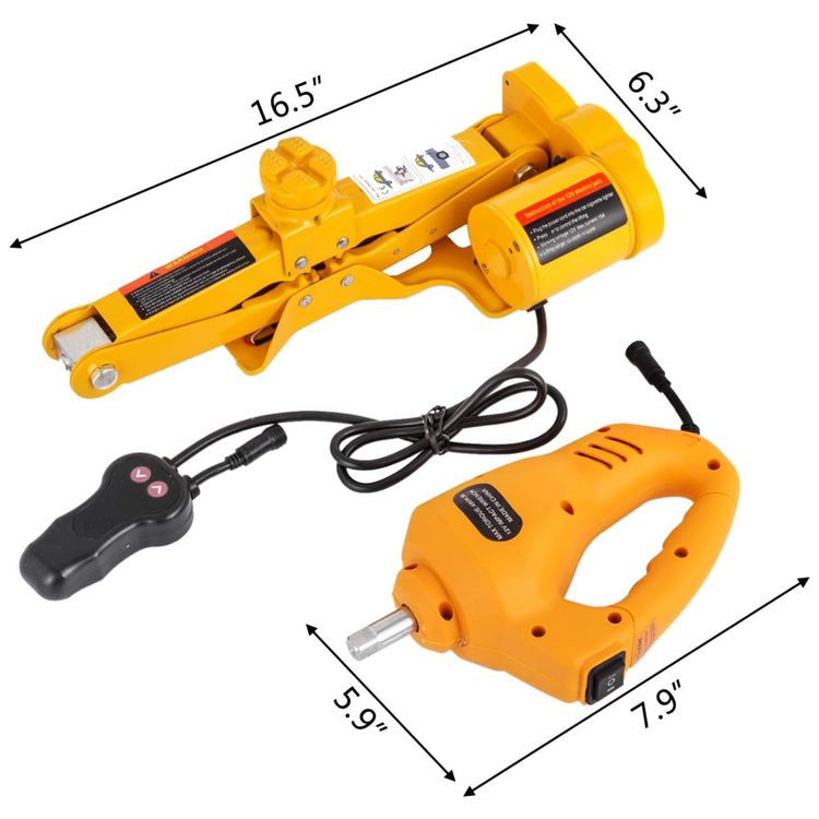 Macaco-Eletrico-Automotivo-ate-3-T-12V-DC-Chave-Eletrica-foto-1