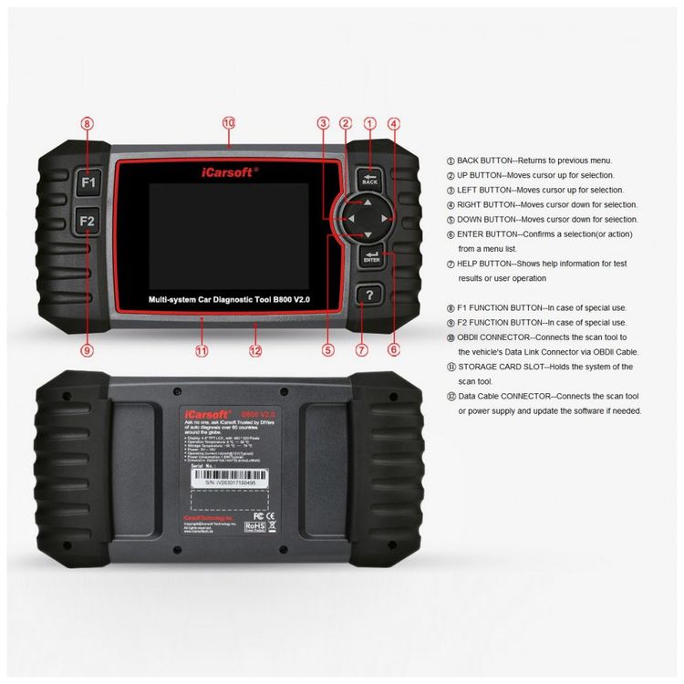 Scanner-Automotivo-B800-Tela-LCD-Multi-Idioma-Para-BMW-e-foto-3
