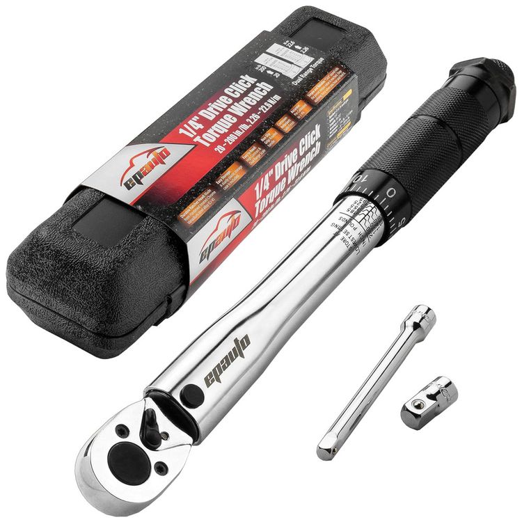 Ferramenta-Automotiva-1-4-de-Polegada-Chave-de-Torque-Com-foto-0