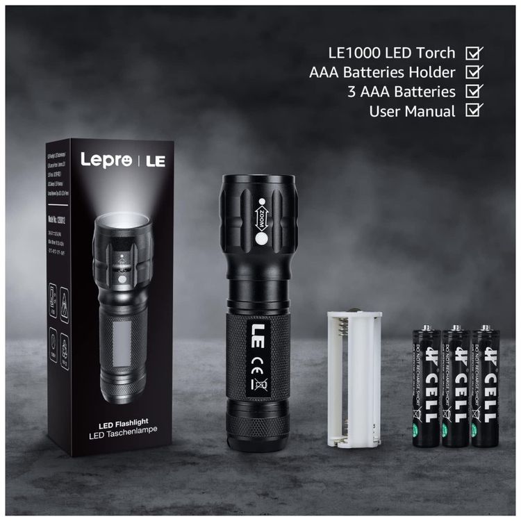 Lanterna-LED-LE-CREE-Fabricado-em-Liga-de-Aluminio-foto-3