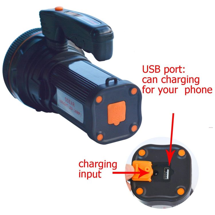 Lanterna-LED-1000-Lumens-USB-Recarregavel-Fonte-de-Energia-A-foto-3