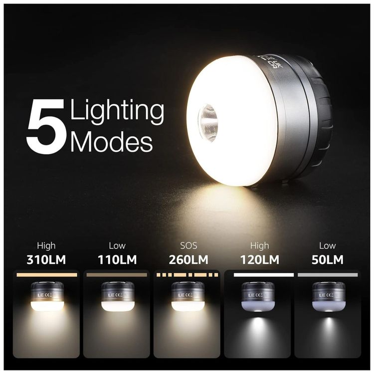 Lanterna-LED-Recarregavel-280-Lumens-3-Modos-de-Luz-Fonte-de-foto-1