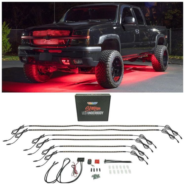 Kit-de-Iluminacao-LED-para-Caminhonetes-6PC-Resistente-a-foto-0