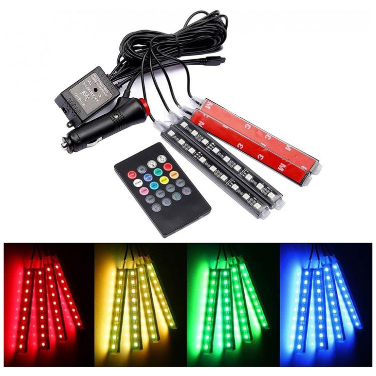 Luz-LED-Automotiva-Decorativa-Interna-a-Prova-Dagua-4-Pecas-foto-5