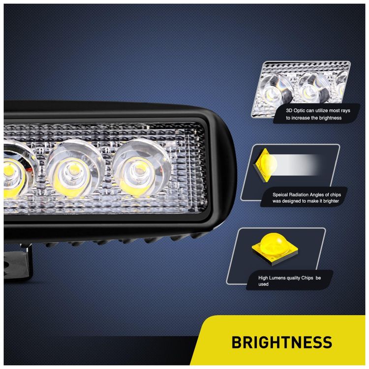 Farol-de-Milha-LED-Off-Road-18w-2-Pecas-de-6x3W-Puro-6000K-foto-1