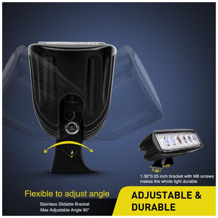 Farol-de-Milha-LED-Off-Road-18w-2-Pecas-de-6x3W-Puro-6000K-foto-5