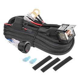 Farol-de-Milha-LED-Off-Road-Fios-de-Cobre-PVC-AWM-200W-12V-foto-0