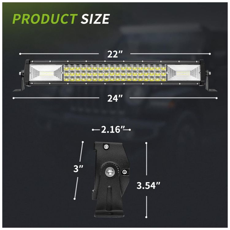 Farol-de-Milha-LED-Off-Road-Linha-Tripla-6000K-270W-a-Prova-foto-1