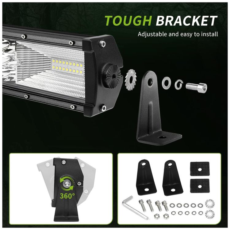 Farol-de-Milha-LED-Off-Road-Linha-Tripla-6000K-270W-a-Prova-foto-2