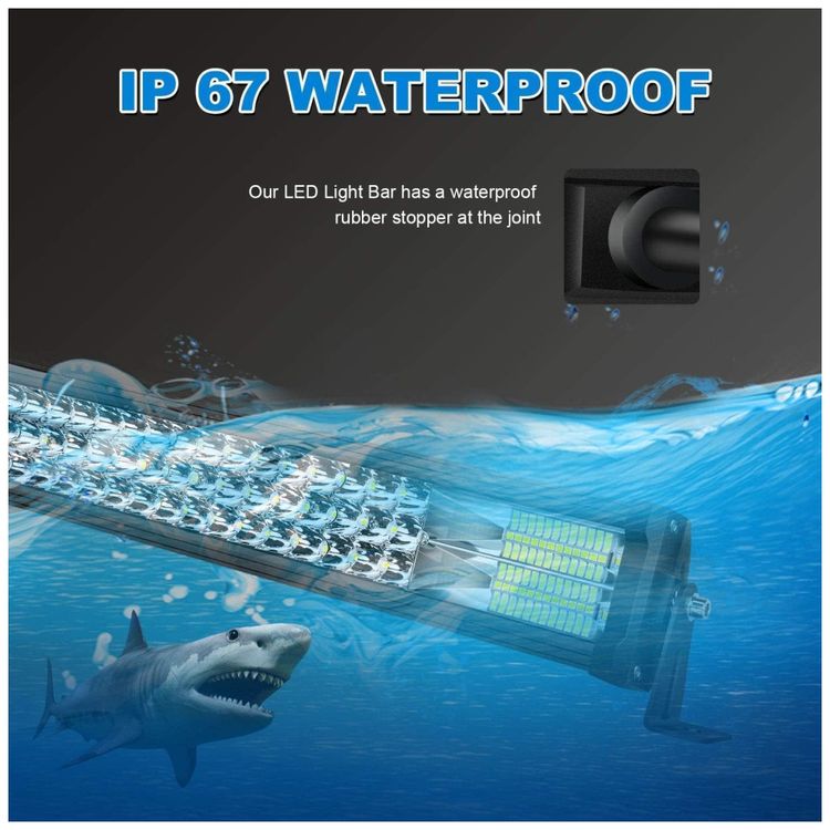 Farol-de-Milha-LED-Off-Road-Triple-Row-6000K-441W-Aluminio-foto-5