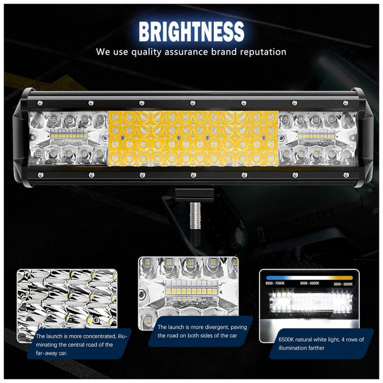 Farol-de-Milha-LED-Off-Road-30cm-Aluminio-Fundido-a-Prova-foto-5