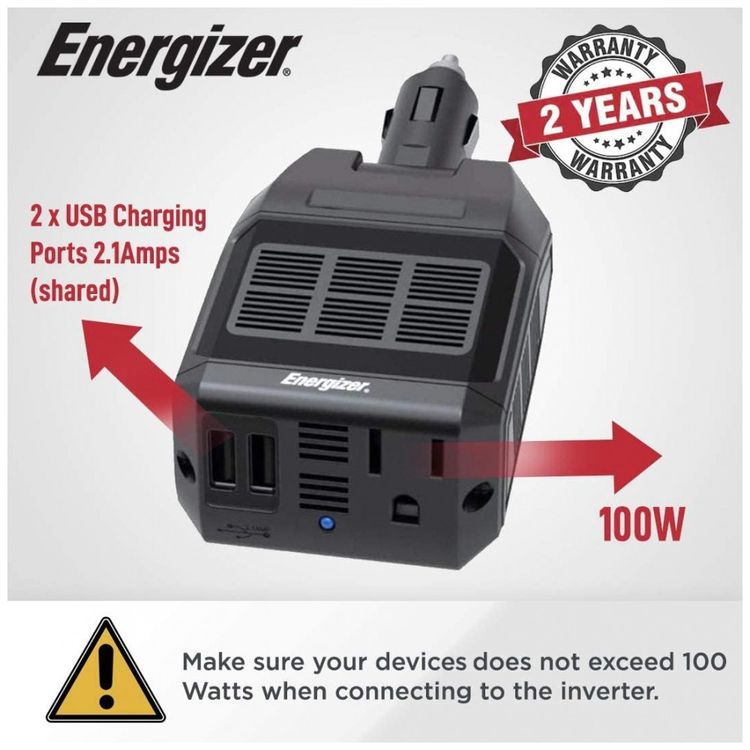 Inversor-de-Potencia-Compacto-12V-DC-para-CA-100W-Cabeca-foto-3