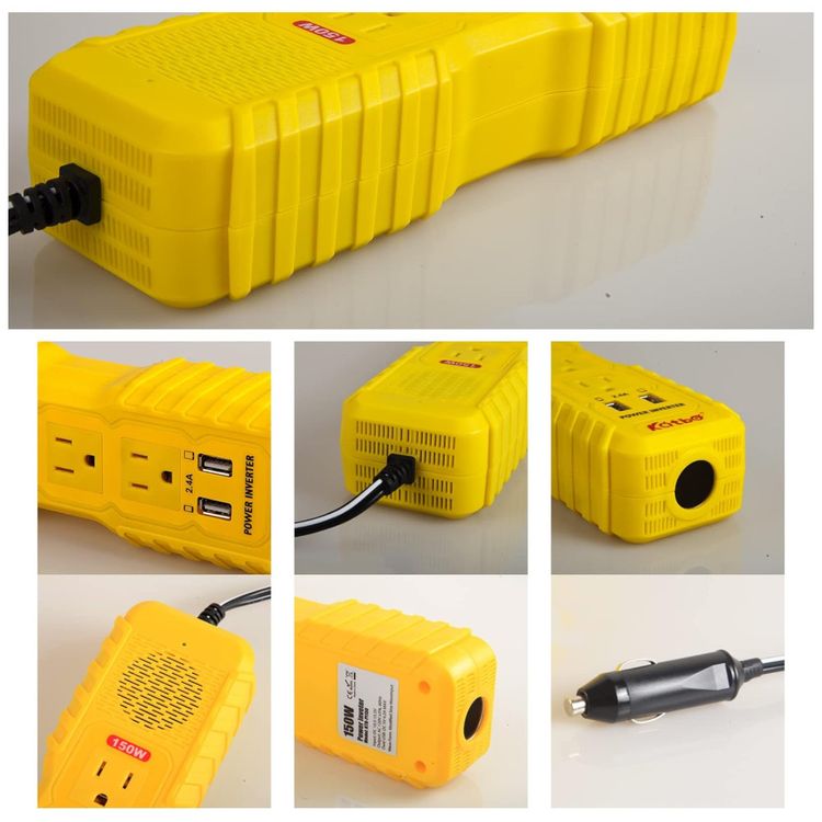 Inversor-de-Potencia-150W-DC-12V-para-AC-3-Tomadas-2-USB-foto-4