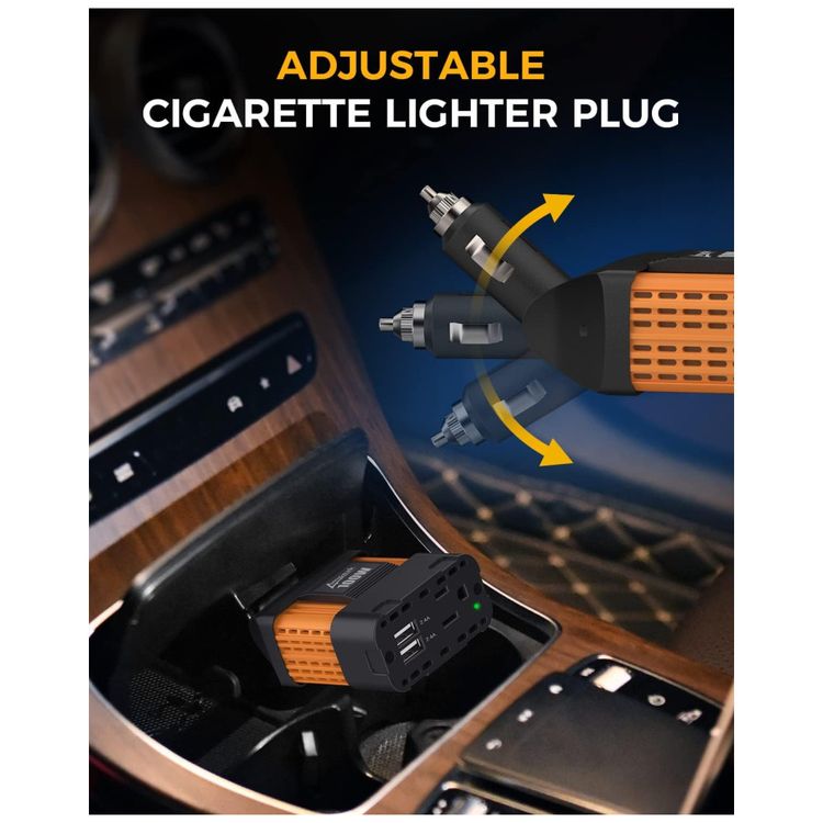 Inversor-de-Potencia-100W-DC-12V-para-AC-Tomada-AC-e-USB-foto-2