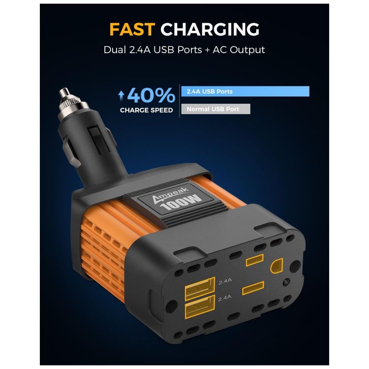 Inversor-de-Potencia-100W-DC-12V-para-AC-Tomada-AC-e-USB-foto-4