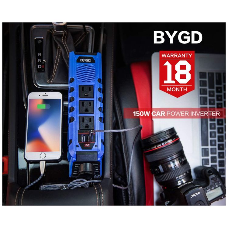 Inversor-de-Potencia-150W-DC-12V-para-AC-3-Tomadas-e-2-USB-foto-5