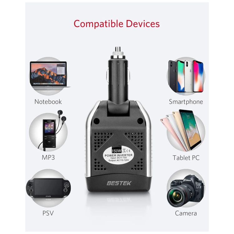 Inversor-de-Potencia-150W-12V-para-2-Portas-USB-3.1A-Alta-foto-4