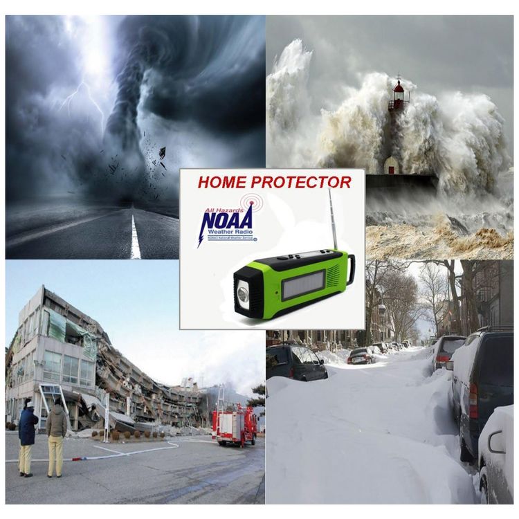 Radio-AM-FM-NOAA-Carregador-de-Celular-USB-Recarregavel-foto-1