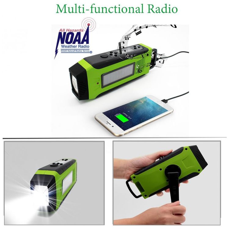 Radio-AM-FM-NOAA-Carregador-de-Celular-USB-Recarregavel-foto-3