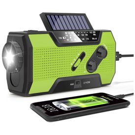Radio-AM-FM-NOAA-Manivela-Solar-Recarregavel-Lanterna-foto-0
