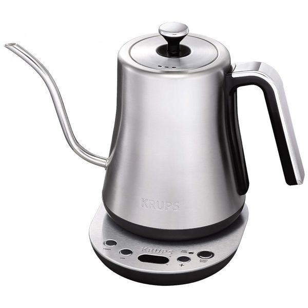 Chaleira Elétrica Capacidade 1,2 L e 30 Min. de Aquecimento Aço Inoxidável, KRUPS BW760D51, Prateado