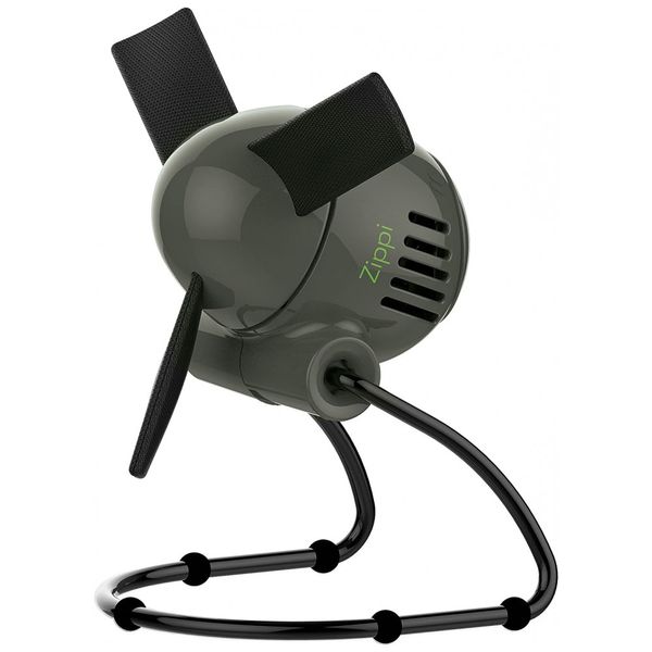 Ventilador Dobrável com 2 Velocidades, Silencioso, 110V 21W, VORNADO Zippi  FA1 0007 82, Cinza Grafite