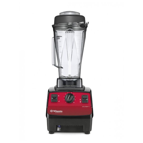 Liquidificador 1,8 Litros com 10 Velocidades, 110V 1400W, Vita Prep 3, VITAMIX 62826, Vermelho