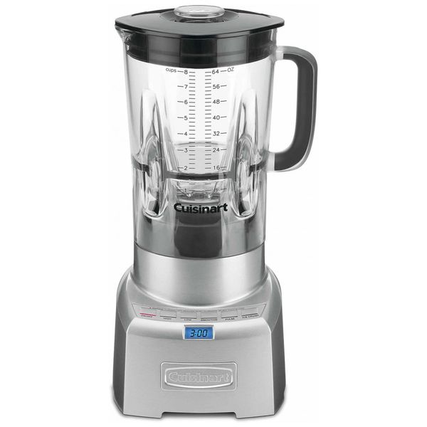 Liquidificador de Bancada 1.9L  com Lâminas em Aço Inoxidável, 1000W 110V, CUISINART CBT 1000, Cinza
