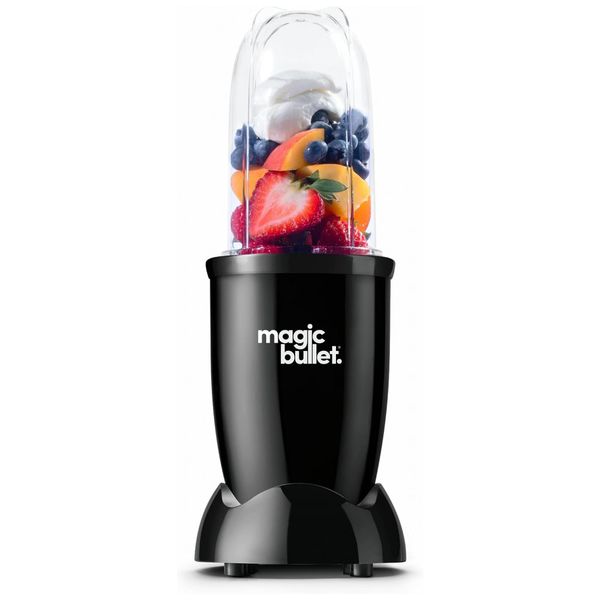 Liquidificador para Vitaminas 900 ml com 11 Acessórios, 110V 250W, Magic Bullet, Cinza