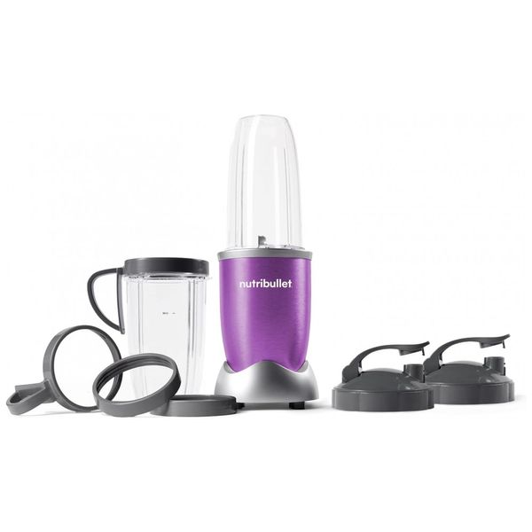 Liquidificador para Vitaminas com 13 Acessórios, 110V 900W, NUTRIBULLET NB9 1301PUR, Violeta Escuro