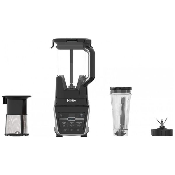 Liquidificador 2,2L com Tecnologia Duo e Filtragem Avançada de Suco, 110V 1400W, NINJA IV701, Preto