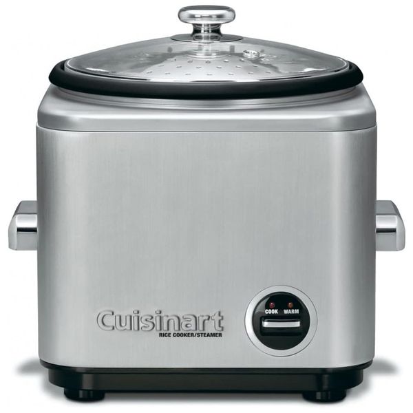 Panela de Arroz Elétrica, 8 Xicaras, Aço Inoxidável, 110v, CUISINART CRC 800, Prateado