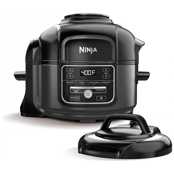 Panela de Pressão Elétrica 7 em 1 Programável 4.7 Litros, 110V 1460W, NINJA OP101, Preta