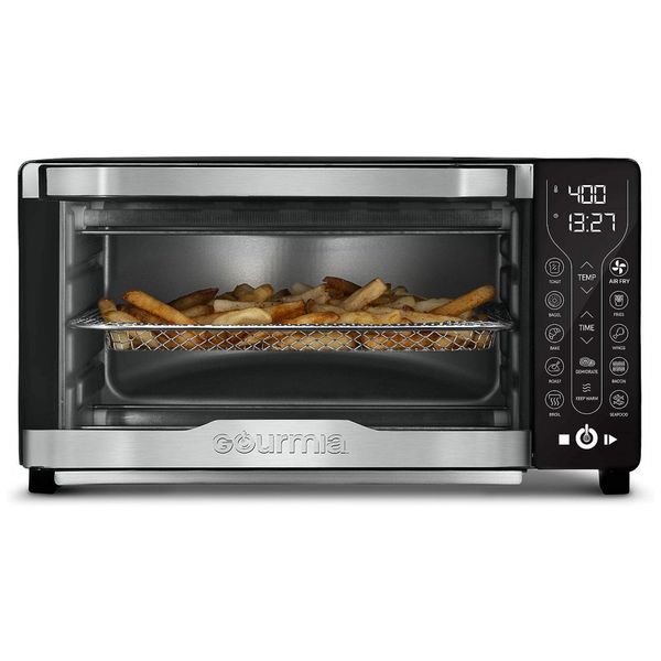 Airfryer, Forno Elétrico GTF7355, Digital 12 em 1, Aço Inoxidável, 110v, GOURMIA, Preto