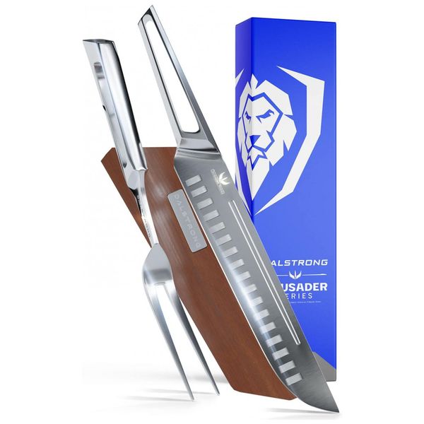 Faca com Garfo Série Crusader, DALSTRONG, Prateado
