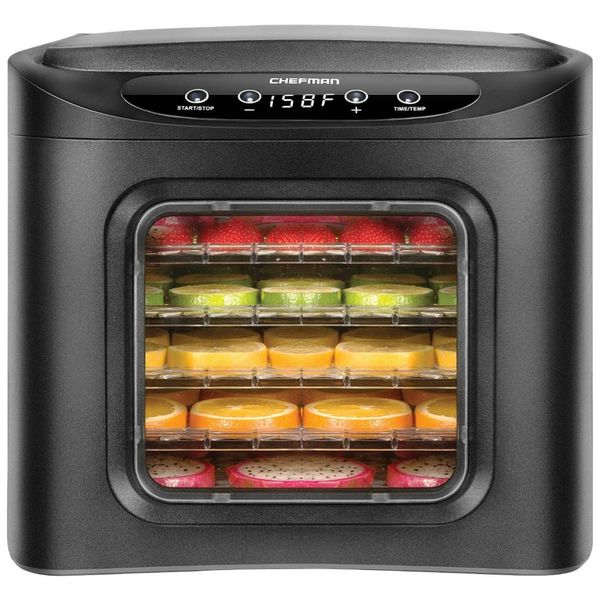 Desidratador de Alimentos, CHEFMAN , Preto