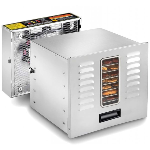 Desidratador de Alimentos, STX INTERNATIONAL STX DEH 1200W XLS, Prateado