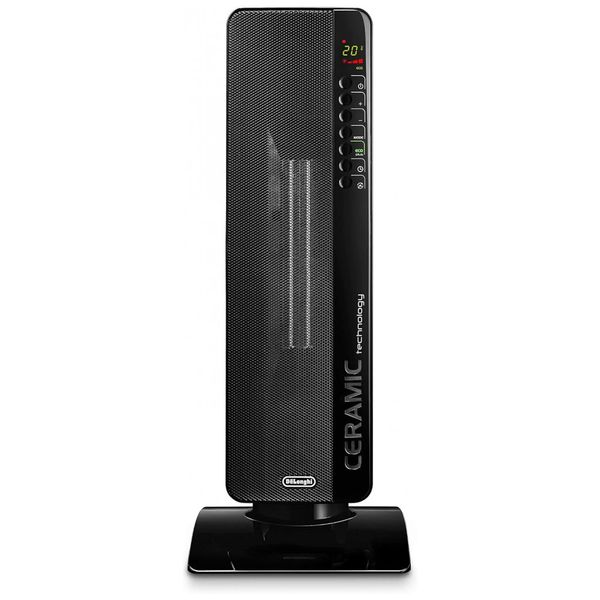 Aquecedor Elétrico Cerâmico com Controle Remoto 110V 1500W, DELONGHI TCH8093ERSB, Preto