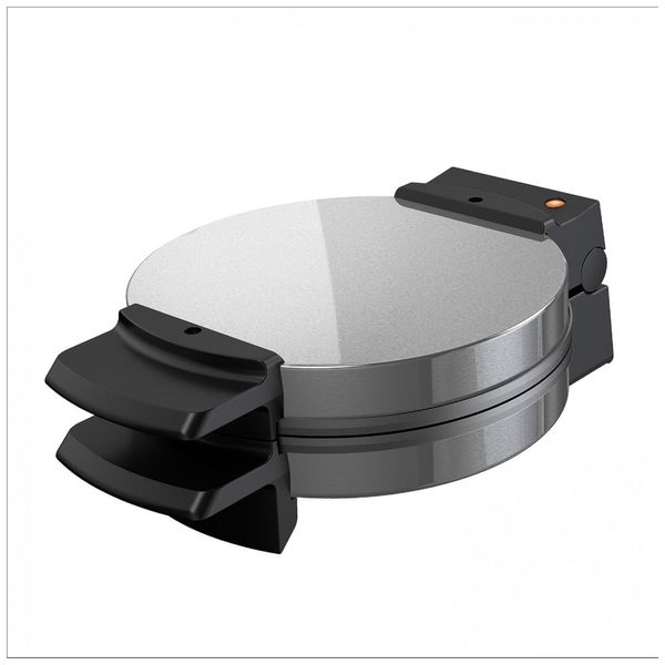Máquina de Waffle, 4 Fatias, Aço Inoxidável, 110v, BLACKDECKER WMB500, Prateado
