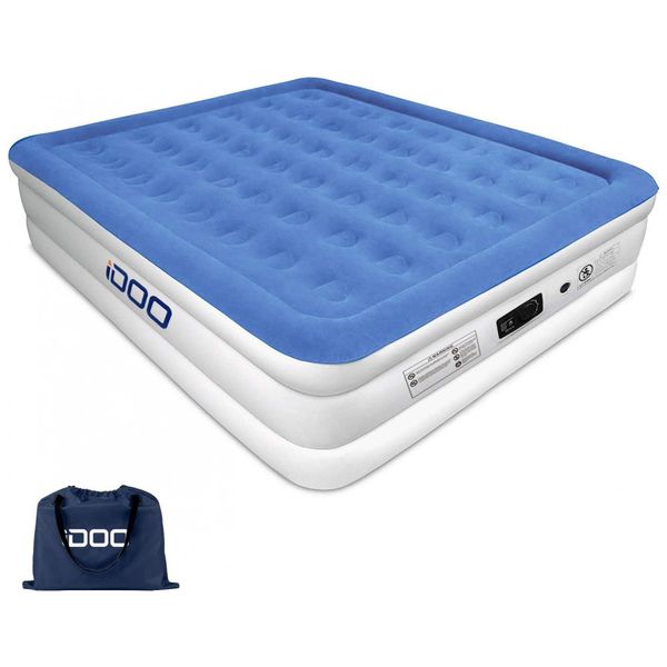 Colchão Inflável, Queen, WHOSFIT, Branco
