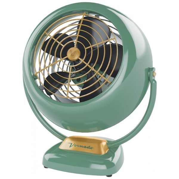 Ventilador VFAN Vintage com 3 Velocidades, 110V 21W, VORNADO CR1 0061 17, Verde