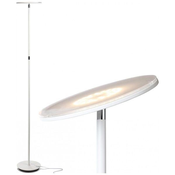 Luminária de Piso Contemporânea LED 2190 Lúmens Branca, 110v, BRIGHTECH SKY30 WH