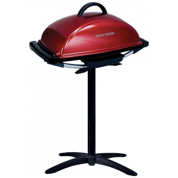 Churrasqueira de Metal, Grill, 110v, GEORGE FOREMAN GFO201R, Vermelho