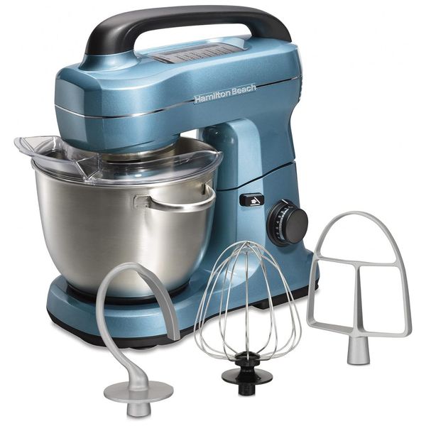Batedeira Planetária 3,78L 300Watts, HAMILTON BEACH 63393, Azul Aço