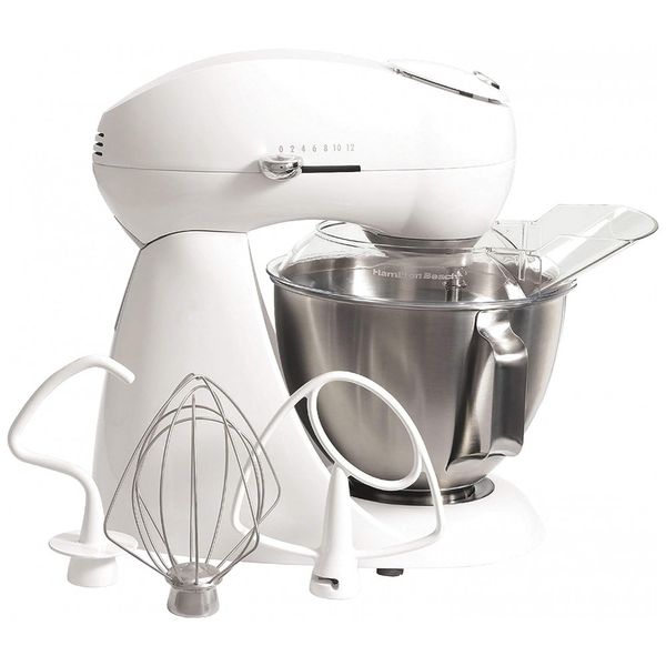 Batedeira 12Velocidades, 4,25L, 400Watts, HAMILTON BEACH 63221, Branco