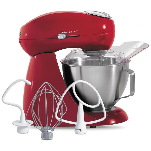 Batedeira 12Velocidades, 4,25L, 400Watts, HAMILTON BEACH 63232, Vermelho