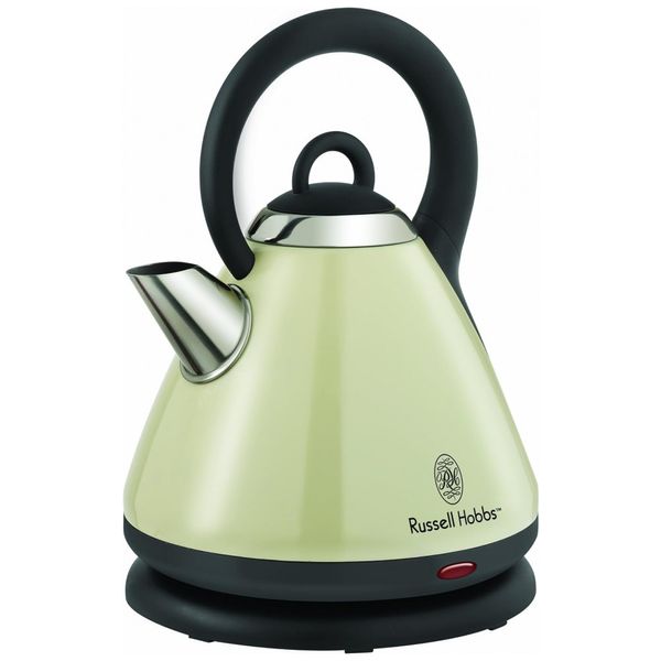 Chaleira Elétrica, 1,8 Litros, Aço Inoxidável, 110v, RUSSELL HOBBS KE9000CR, Creme