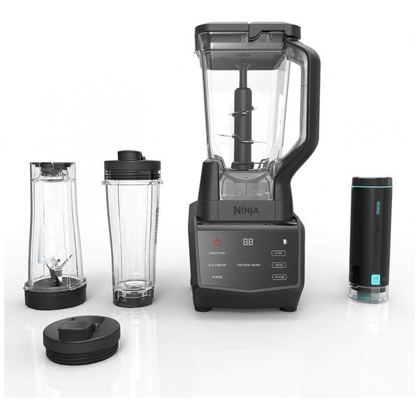 Liquidificador de Bancada 2L com Tecnologia FreshVac para Preservar Vitaminas, 110V 1400W,  NINJA CT661V, Preto