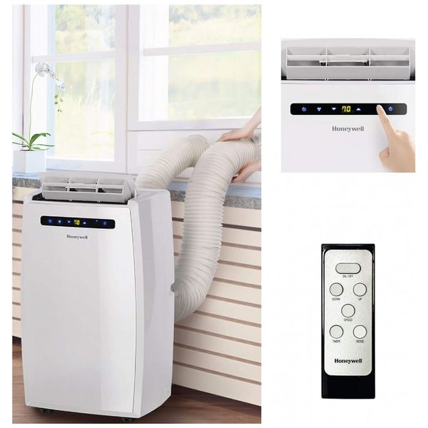 Ar Condicionado Portátil 3em1 14000BTU, HONEYWELL MN14CEDWW, Branco
